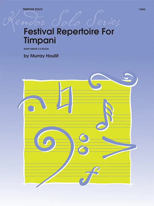 Kendor Music Festival Repertoire noty tympány