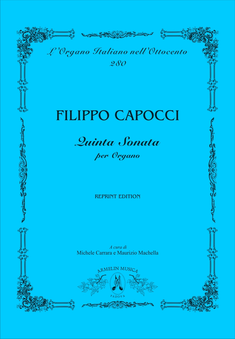 Armelin Musica Quinta Sonata per Organo noty pro varhany