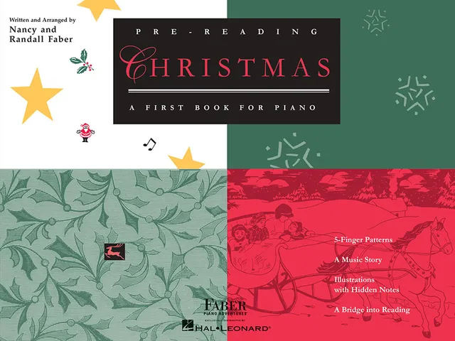 Faber Pre-Reading Christmas noty pro klavír předškolní