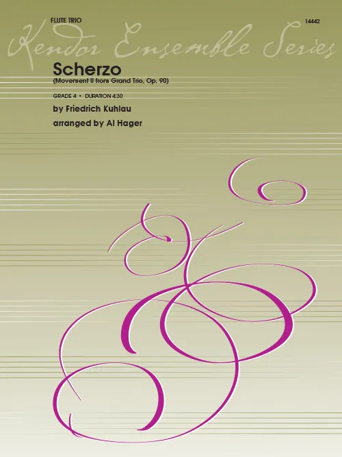 Kendor Music Scherzo noty Kuhlau pro recitál