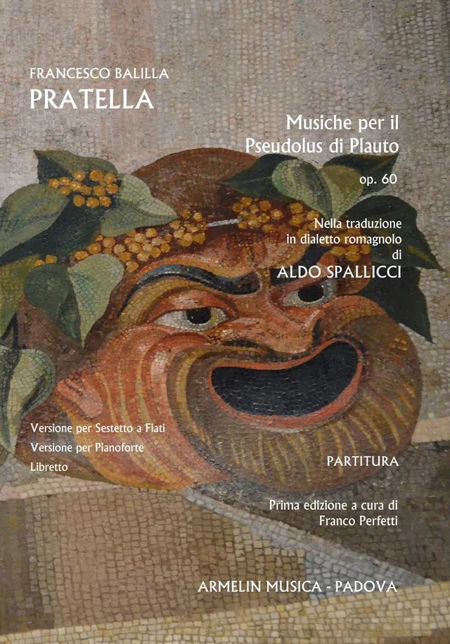 Armelin Musica Musiche per il Pseudolus op. 60 partitura