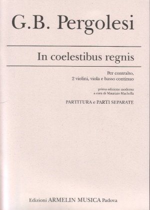 Armelin Musica In Coelestibus Regnis noty pro varhany