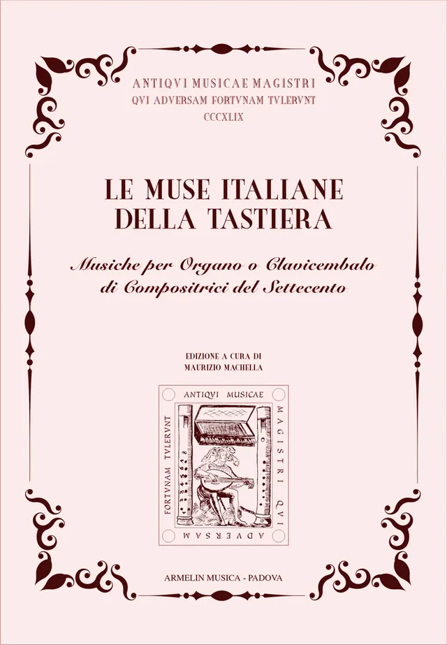 Armelin Musica Le Muse Italiane della Tastiera noty cembalo varhany