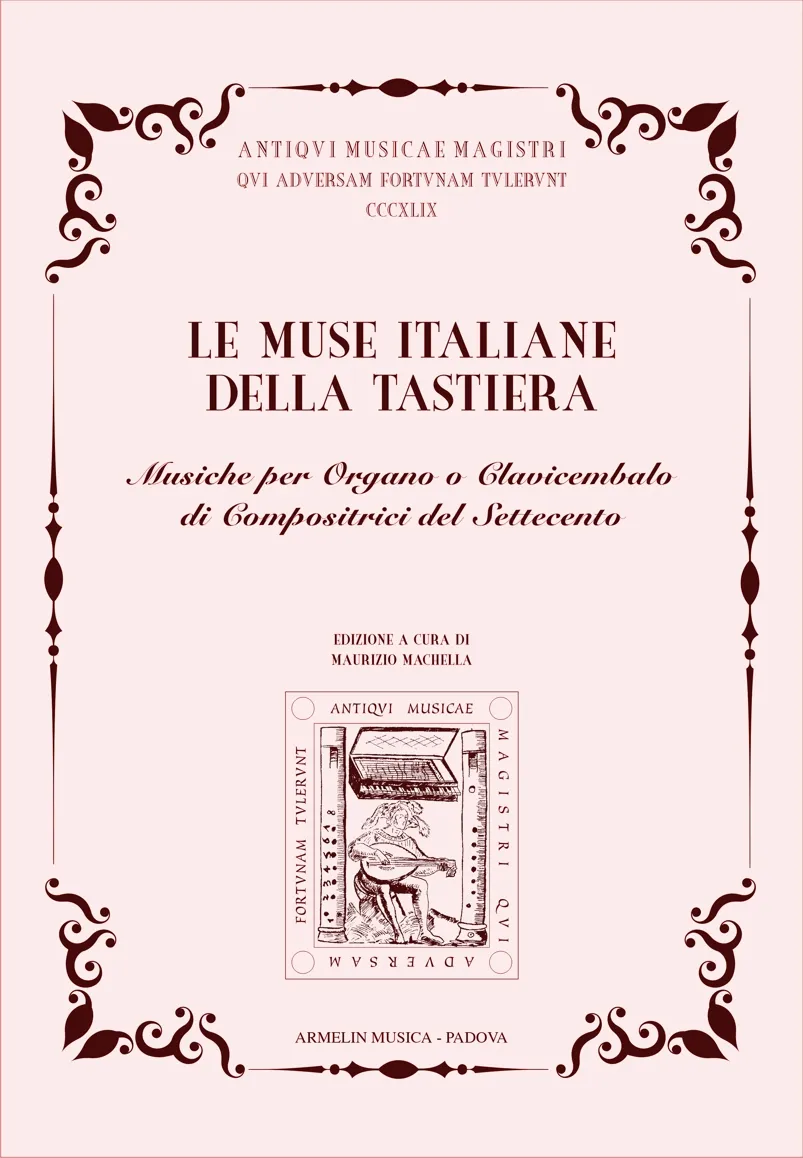 Armelin Musica Le Muse Italiane della Tastiera noty cembalo varhany