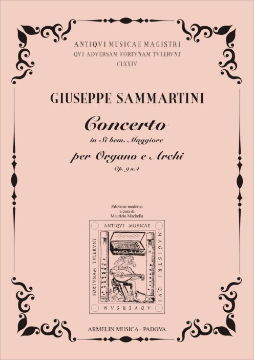 Armelin Musica Concerto B dur op. 9 č. 4 noty