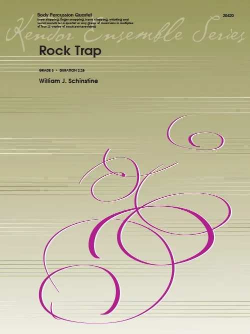 Kendor Music Rock Trap noty pro body percussion kvartet