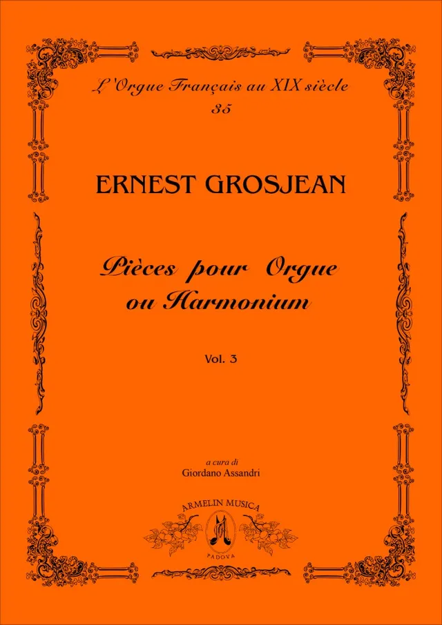 Armelin Musica Pièces pour Orgue ou Harmonium vol. 3 noty