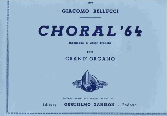 Armelin Musica Choral ’64 noty pro sbor