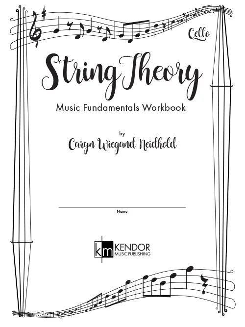 Kendor Music String Theory noty pro cello začátečníci
