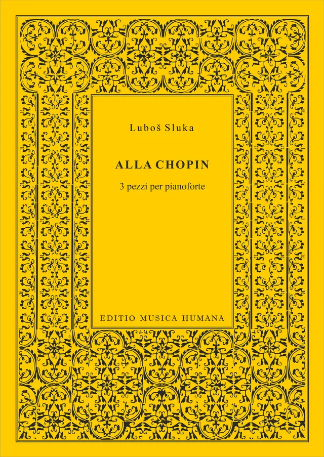 Editio Musica Humana Alla Chopin noty pro klavír 14 stran