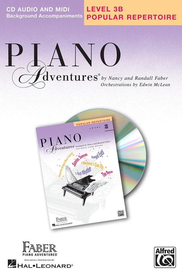 Faber Piano Adventures Level 3B Popular Repertoire CD doprovody