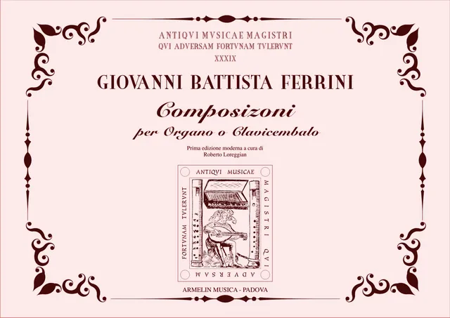 Armelin Musica Composizioni per organo o cembalo noty