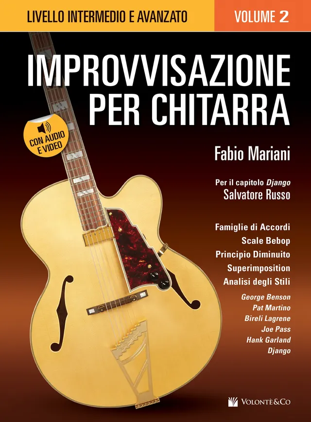 Volonte & Co Improvvisazione per Chitarra Vol.2 noty na kytaru s videem