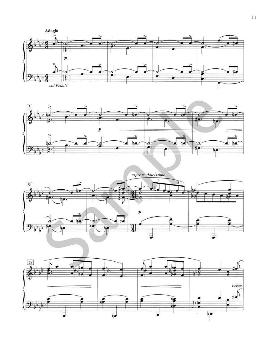 Hildegard Publishing Company Piano Sonata noty pro klavír Jaëll