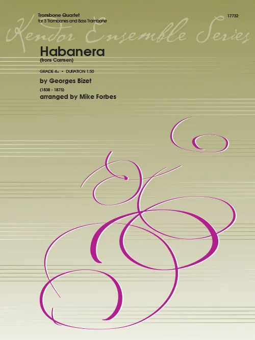 Kendor Music Habanera noty pro kvartet obtížnost 4+