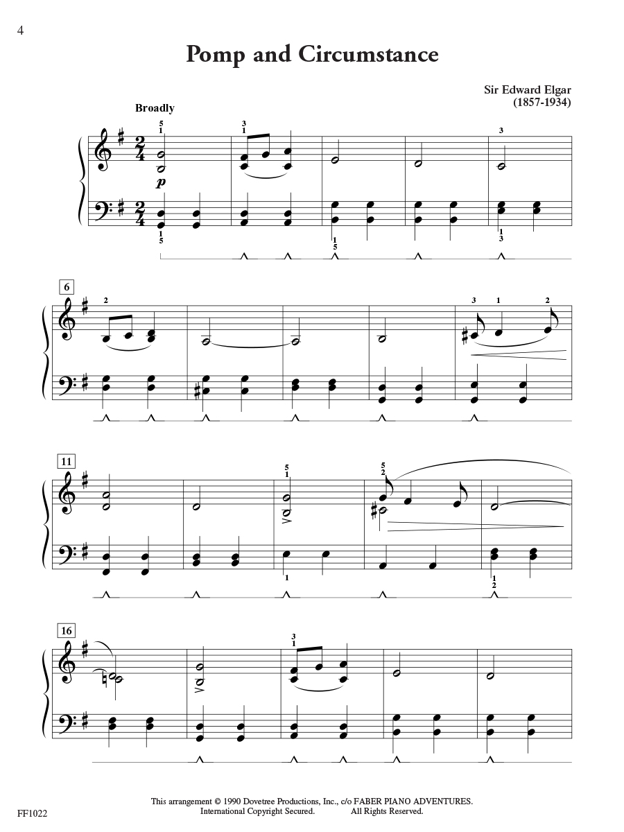 Faber Piano Adventures FunTime Piano Classics noty level 3A–3B