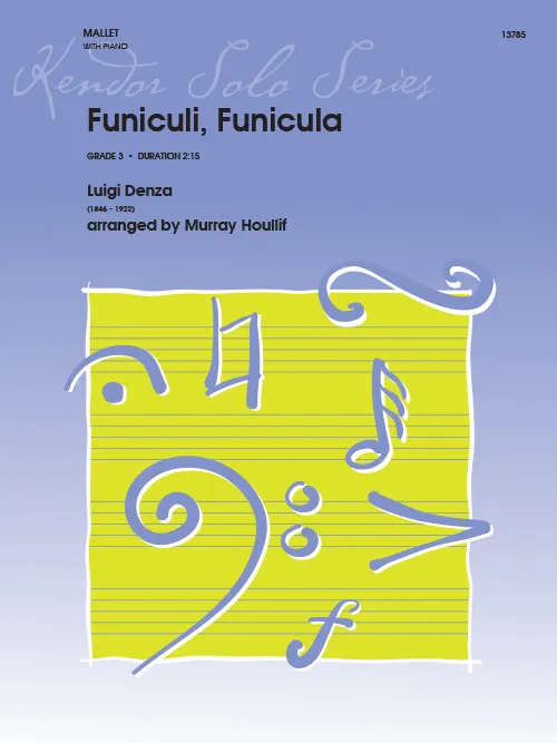 Kendor Music Funiculi Funicula noty sólo 6/8