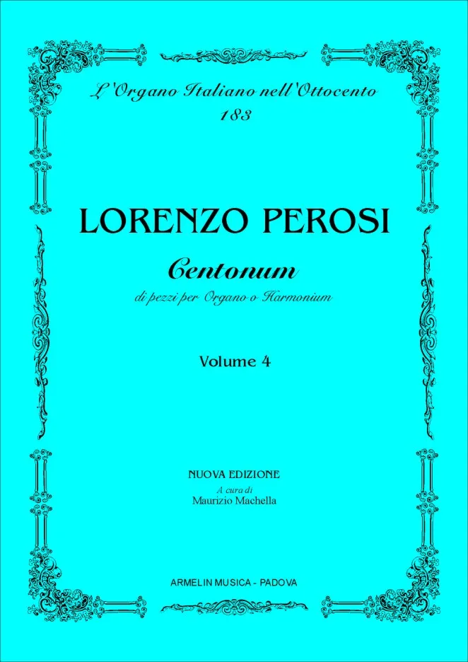 Armelin Musica Centonum di pezzi vol. 4 noty sborník