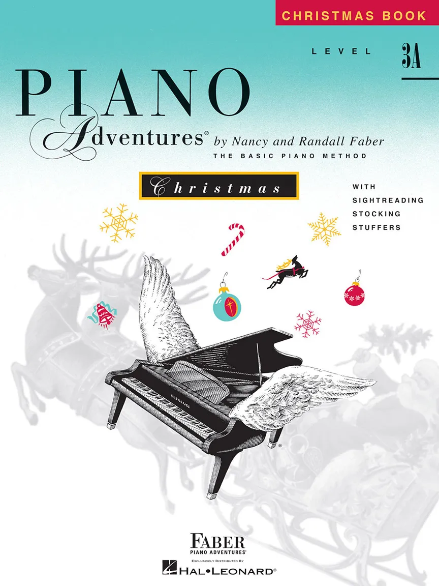 Faber Piano Adventures Level 3A Christmas noty vánoční