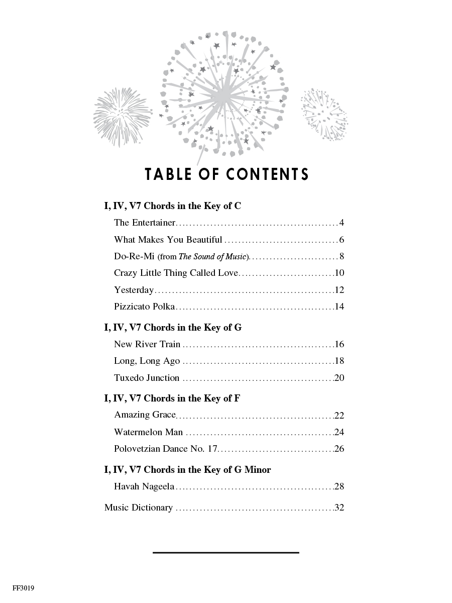 Faber Piano Adventures ChordTime Studio Collection noty akordy