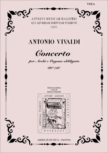 Armelin Musica Concerto RV 766 noty koncertní vydání