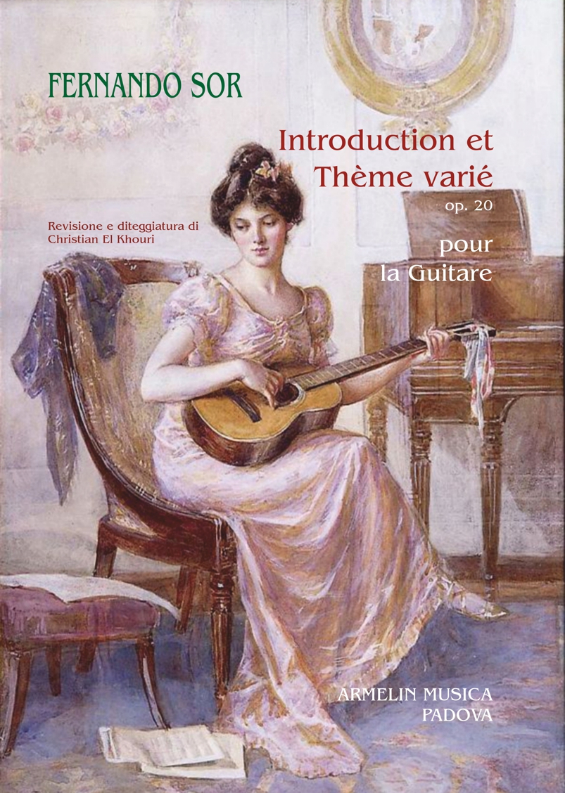Armelin Musica Introduction et Thème varié op. 20 noty pro kytaru