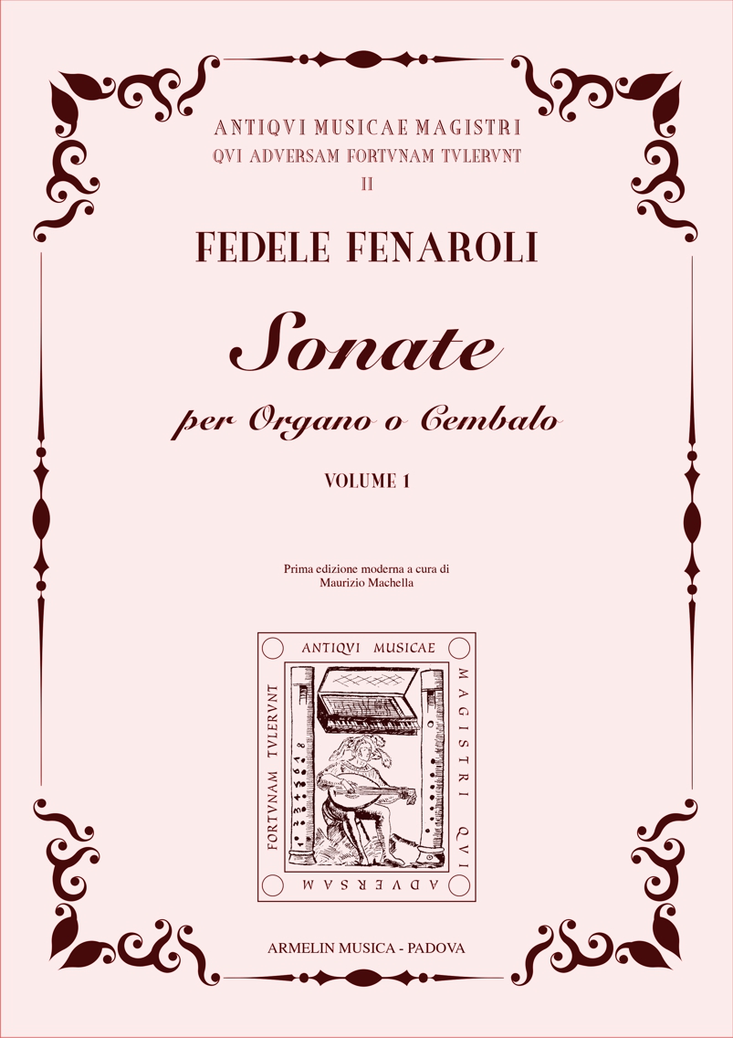 Armelin Musica Sonate per organo o cembalo 1 noty pro varhany