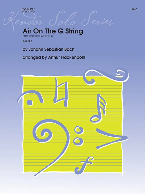 Kendor Music Air On The G String noty lesní roh klavír