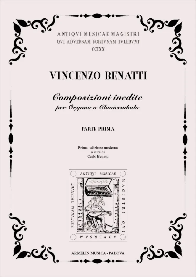 Armelin Musica Composizioni inedite per Organo vol. 1 noty