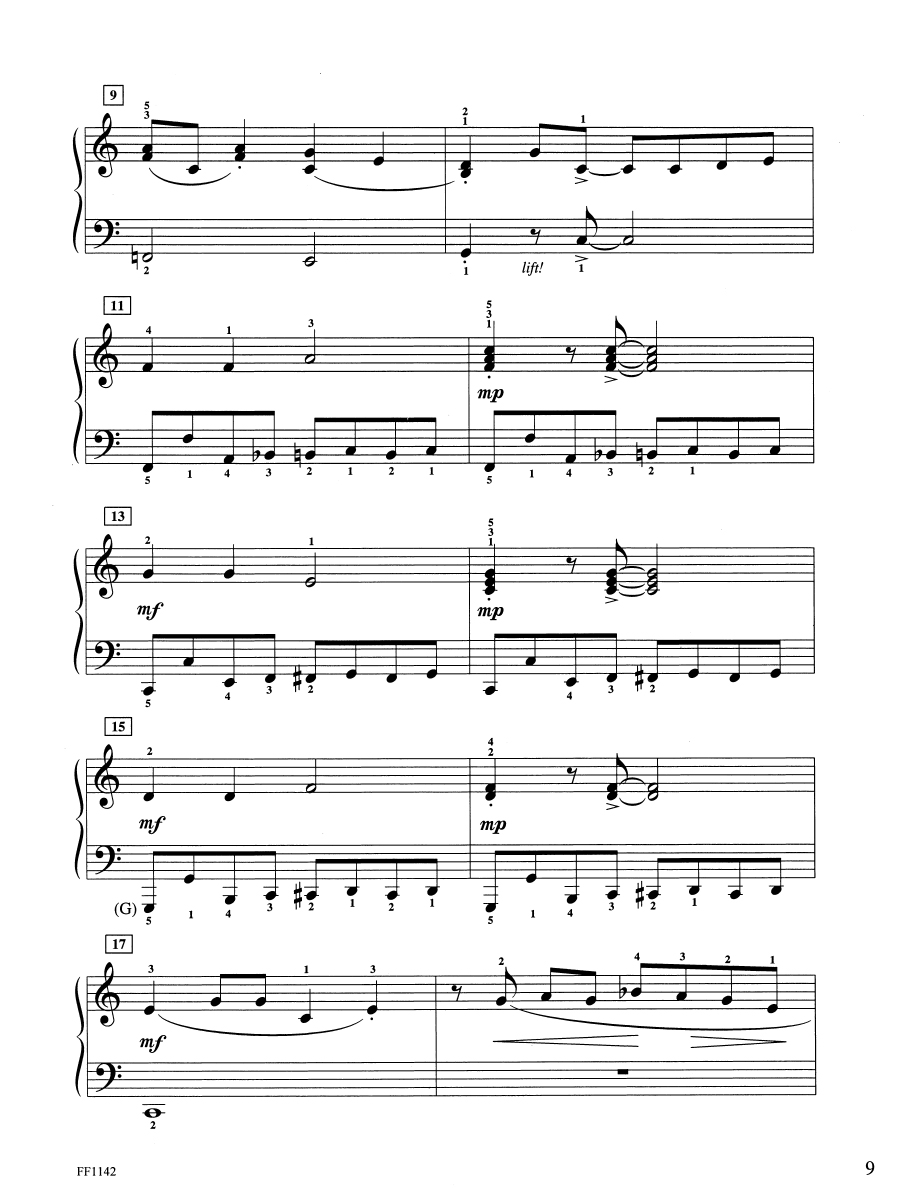 Faber Piano Adventures Level 4 Christmas noty pro klavír
