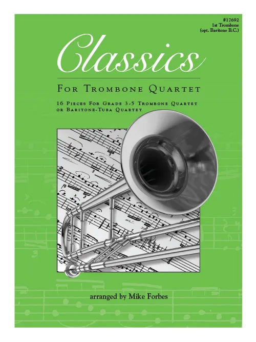Kendor Music Classics Trombone Quartet noty 1. pozoun