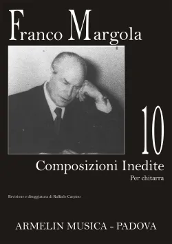 Armelin Musica 10 Composizioni inedite per chitarra noty pro kytaru