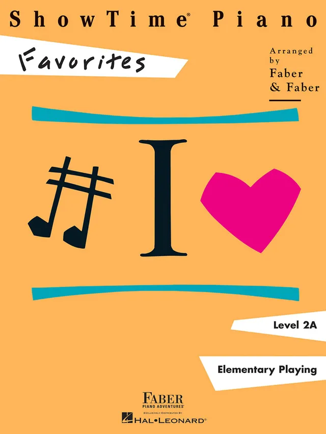Faber ShowTime Piano Favorites noty pro klavír level 2A