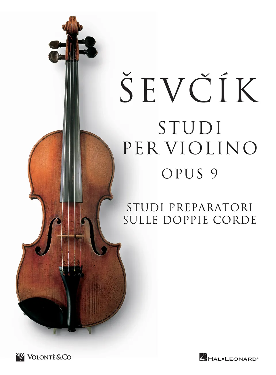 Volonte Ševčík Studi per violino Opus 9 noty pro housle
