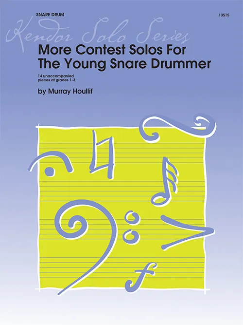Kendor Music More Contest Solos noty pro malý buben 14 sól