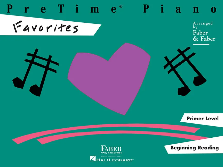 Faber Piano Adventures PreTime Piano Favorites noty primer