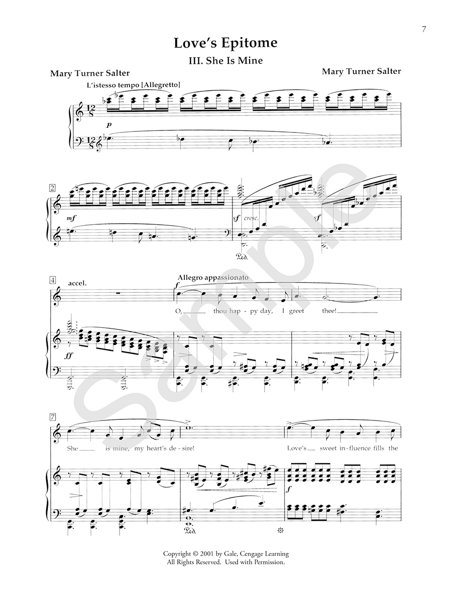 Hildegard Nineteenth Century American Art Songs Volume I noty vysoký hlas