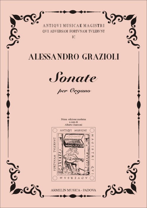 Armelin Musica Sonate per organo noty pro varhany