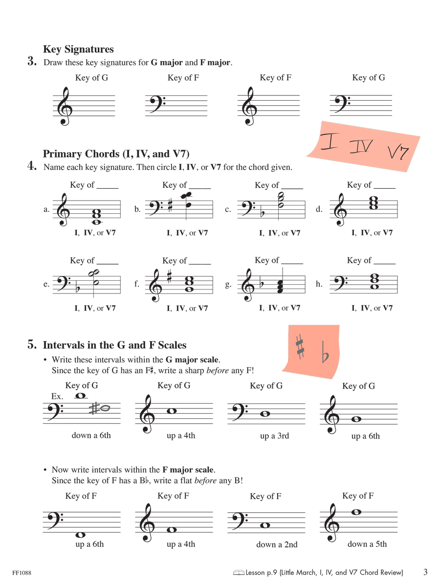 Faber Piano Adventures Level 3A Theory Book 2nd Edition teorie