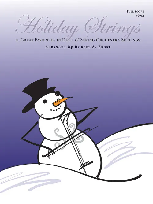 Kendor Music Holiday Strings Full Score smyčce