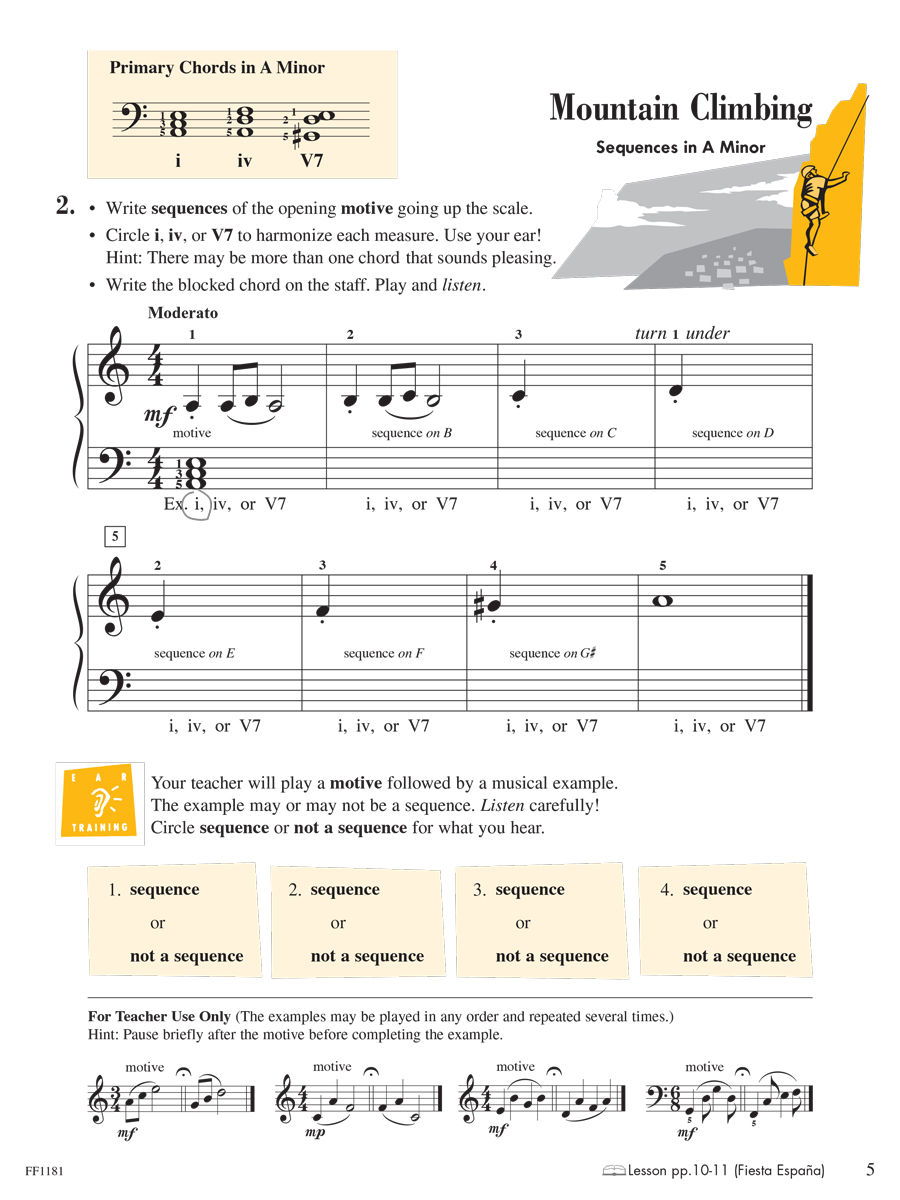 Faber Piano Adventures Level 3B Theory Book 2nd Edition teorie