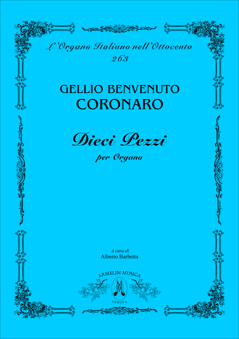 Armelin Musica Dieci pezzi per organo noty pro varhany