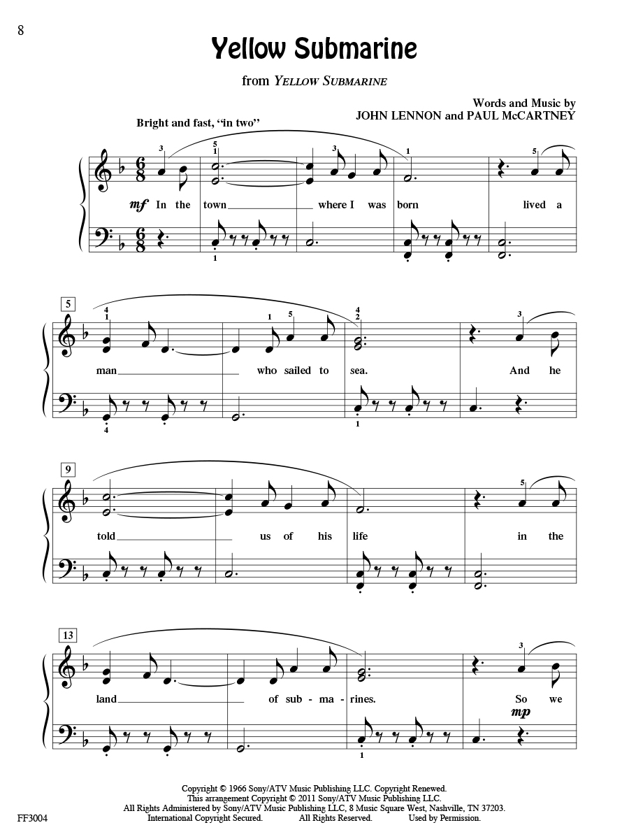 Faber Piano Adventures FunTime Kids' Songs noty level 3A-3B