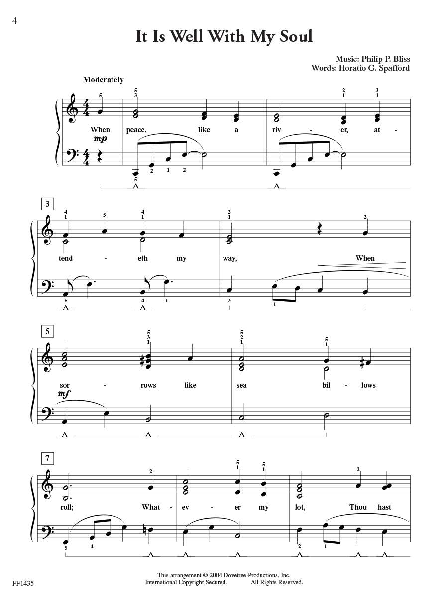 Faber BigTime Piano Hymns noty klavír duchovní
