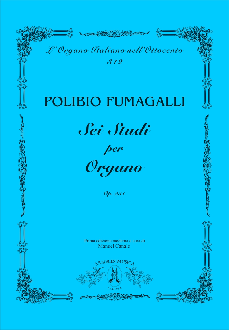 Armelin Musica Sei studi op. 231 varhanní noty