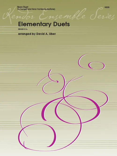 Kendor Music Elementary Duets noty trubka trombon