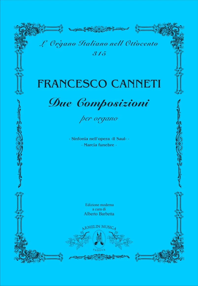 Armelin Musica Due Composizioni per Organo noty pro varhany 2 skladby