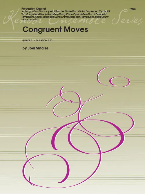 Kendor Music Congruent Moves noty perkusní kvartet