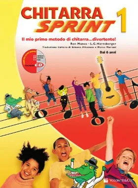 Volonte & Co Chitarra Sprint 1 kytarová škola s CD