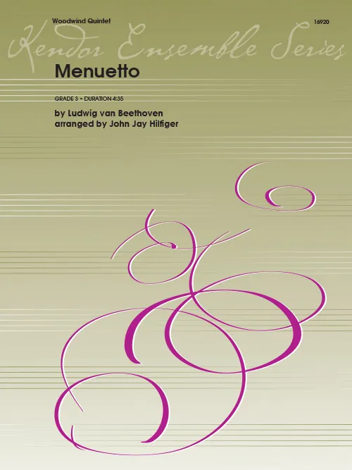 Kendor Music Menuetto noty 4:35